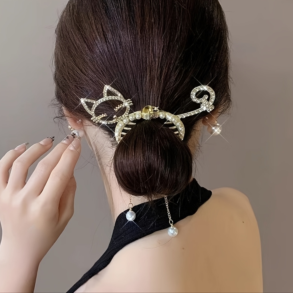 6pcs creative animal design metal hair clip set stylish and cute hair accessories for everyday use parties or gifts elegant hairstyle clips Product details 9