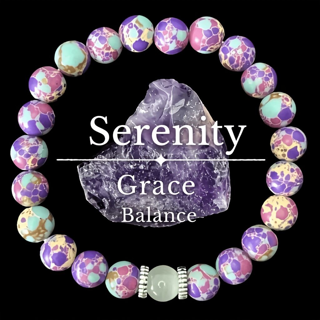 TEMU A Casual And Simple Unisex Bracelet, In A -purple Color, Is Suitable For Daily Wear And Gifting During Graduation Season, Thanksgiving, And Christmas Celebrations