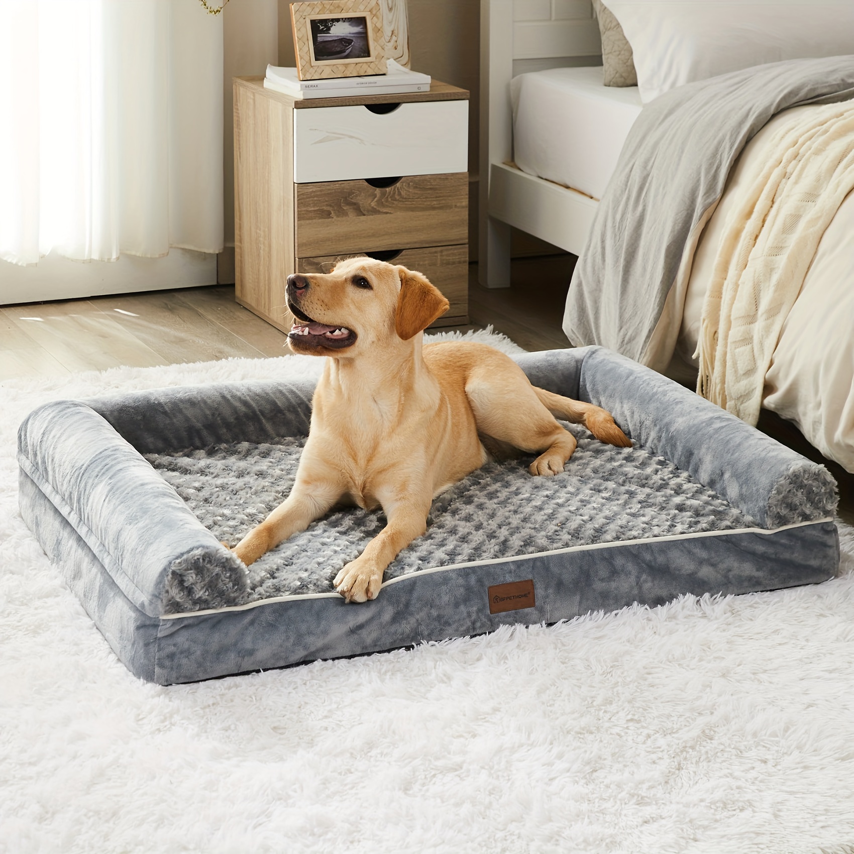 

Orthopedic Xl Dog Beds For Extra Large Dogs With Removable Washable Cover For Crate