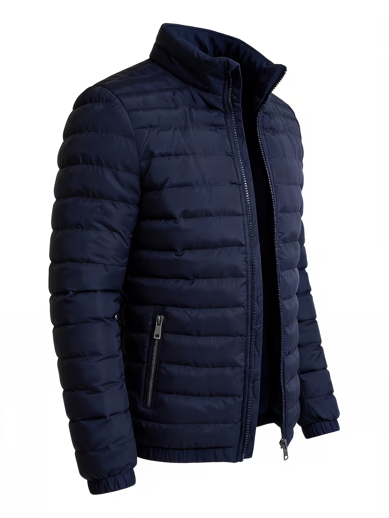 Cross-Border Winter Men's Padded Jacket 2pcs Set