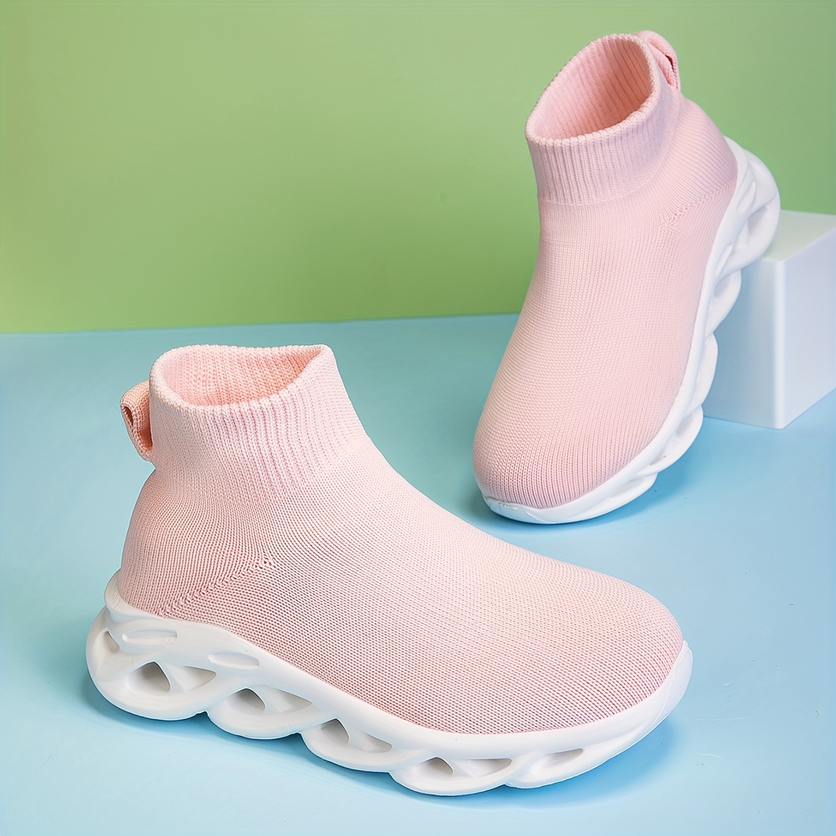 Kids' High-Top Sneakers, Casual Shoes for Girls and Boys, Comfortable, Soft, and Simple