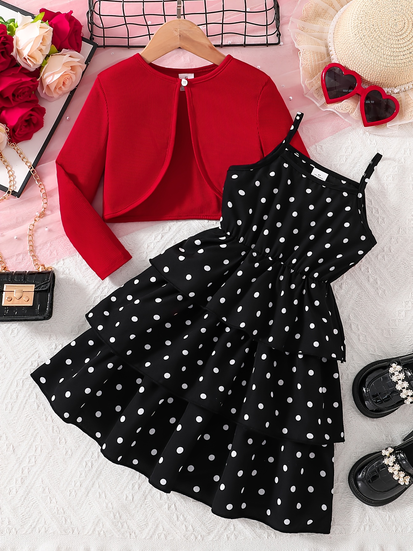 girls 50s dress sold on Temu United States