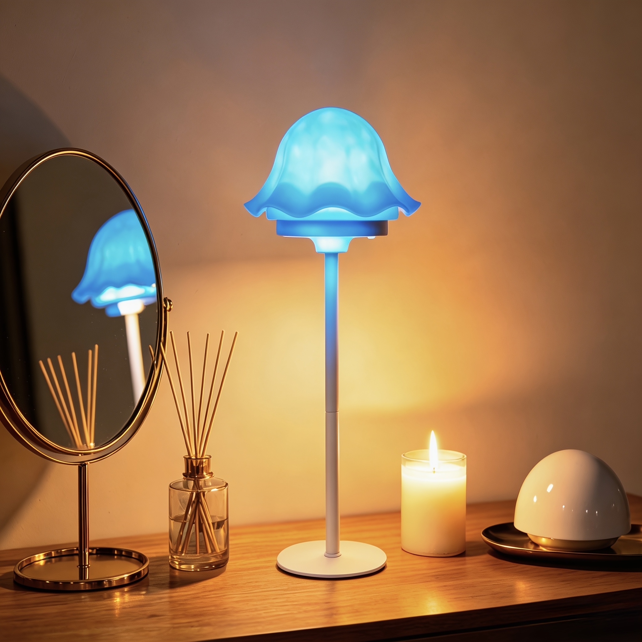 RGB Table Lamp with Touch and Remote Control