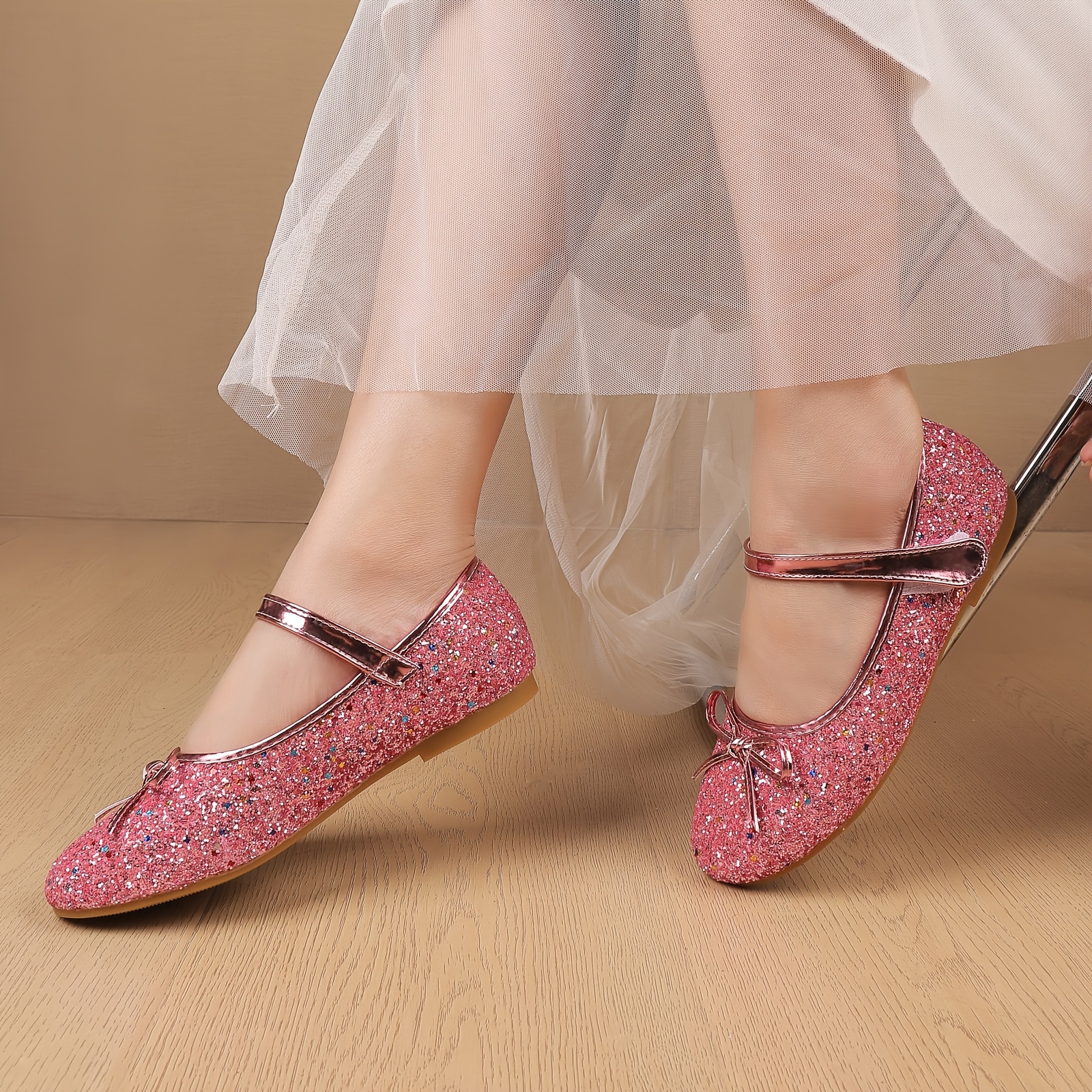 For Girls Low Heeled Ballet Shoes Girls Dress Shoes Ballet Flats