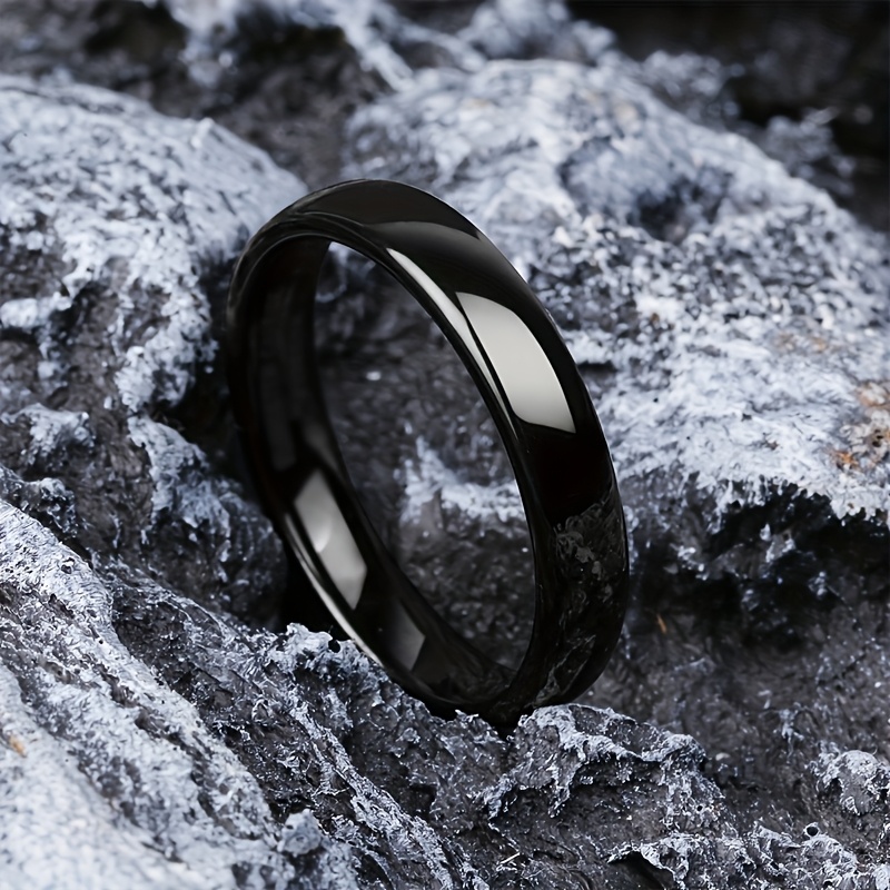 Sleek 4mm Tungsten Wedding Band for Men & Women
