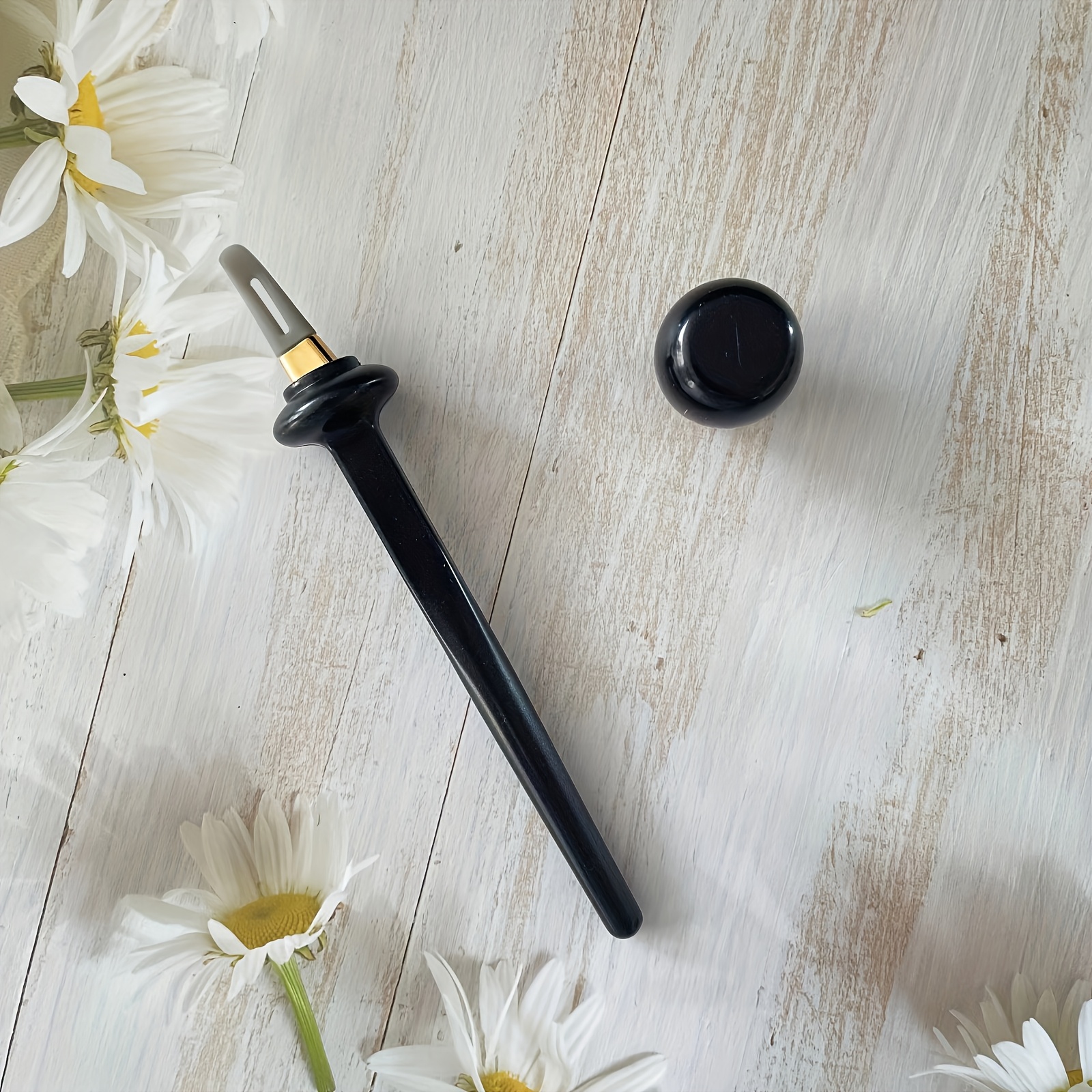 TEMU Silicone Eyeliner Tool Wand – Unscented, Flexible Precision Tip, Abs Plastic Handle, Suitable For Normal Skin – & Waterproof Makeup Eyeliner Brush For Smudge-free Application