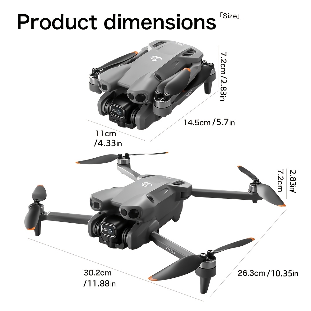 Brushless Drone with Large Screen Remote Control