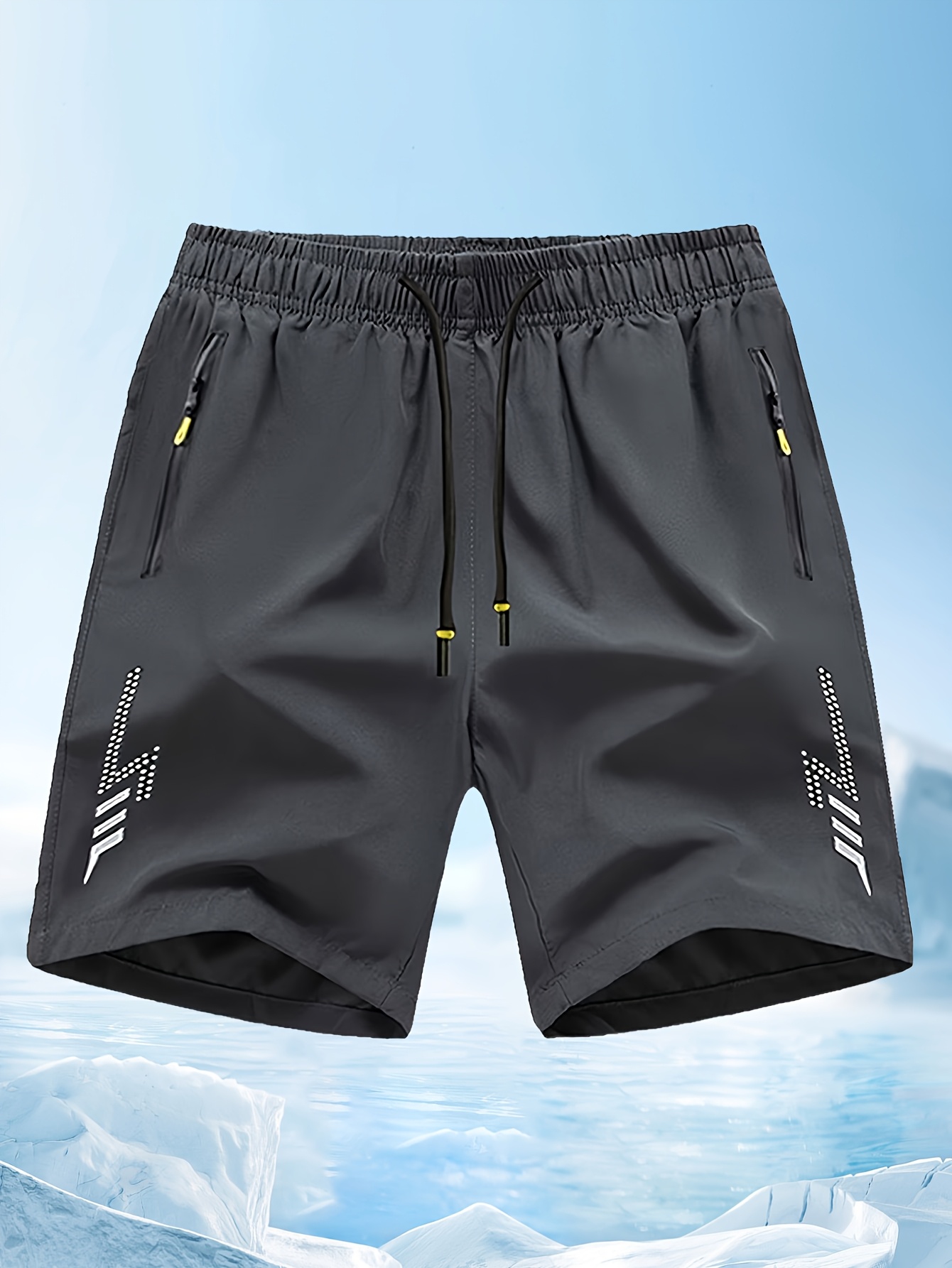 Conjunto de 4 Shorts de Treino Masculinos de Alta Elasticidade e Secagem Rápida 5