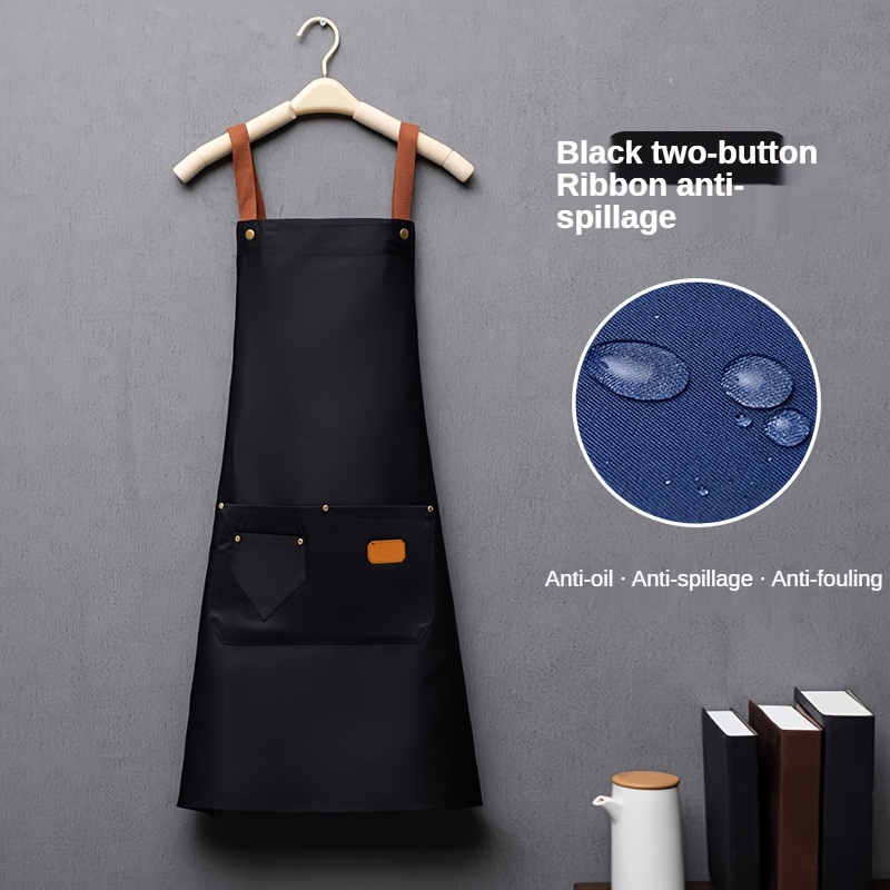 TEMU 1pc, Cooking Apron, Apron, And -fouling , Universal