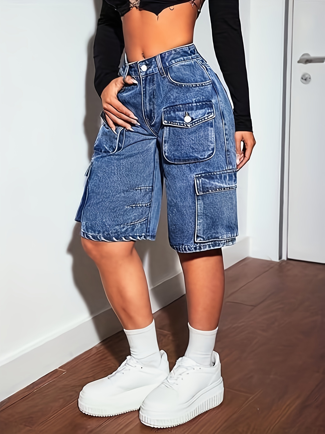 cargo shorts jeans sold on Temu United States