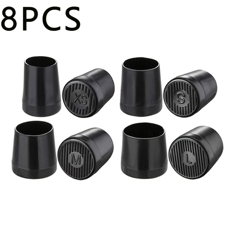 TEMU 8pcs Heel Protector Set, In 4 Sizes (xs, S, M, L), Each. Anti-slip And Noise-reducing, Suitable For High Heels And Outdoor Activities Such As