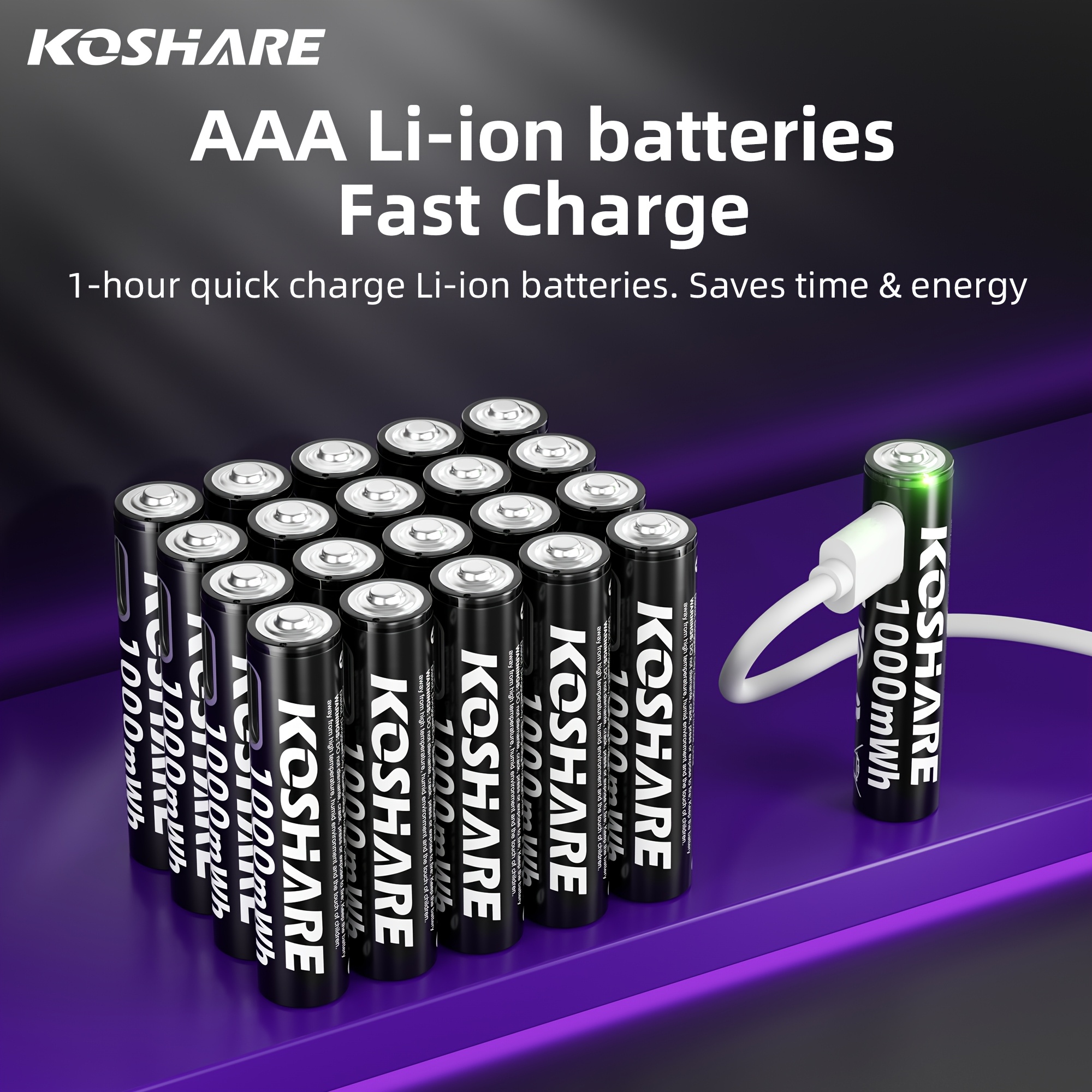    -высококачественная перезаряжаемая литиевая   aaa 1.5v, емкость 1000 мвт·ч, зарядка через   type-c, может быть использована более 1500 раз, стабильное напряжение, подходит для пультов дистанционного управления, будильников, дверных звонков, фонариков, бритв, автомобильных ключей, игровых контроллеров Детали 0