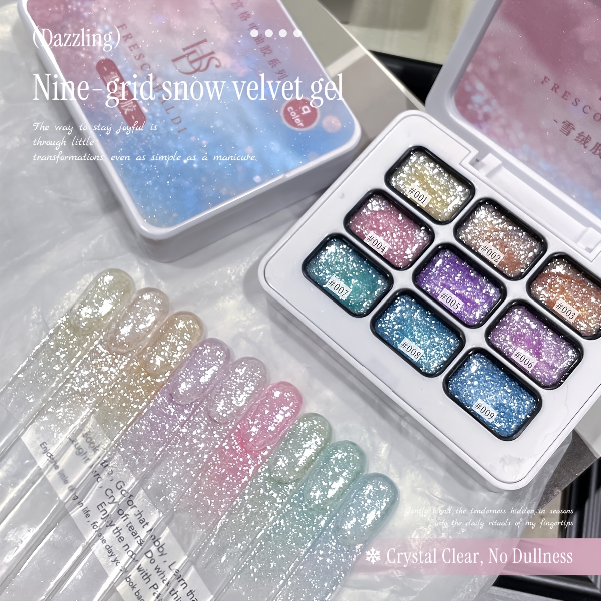 Snow - 2026 New Style For Nail Art Gel, Trendy And Versatile For Nail Gel With A Shine, Long-lasting And Resistant To Chipping, Perfect For Women's For Nail Art Tools, For Nail Designs