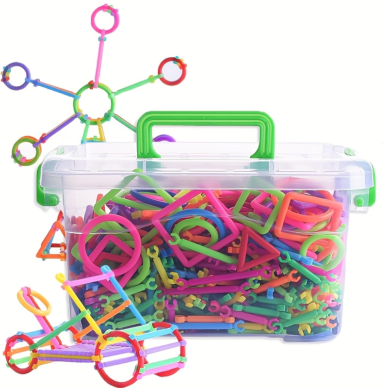 100-Pcs Magic Wand Building Blocks, STEM Toy Set