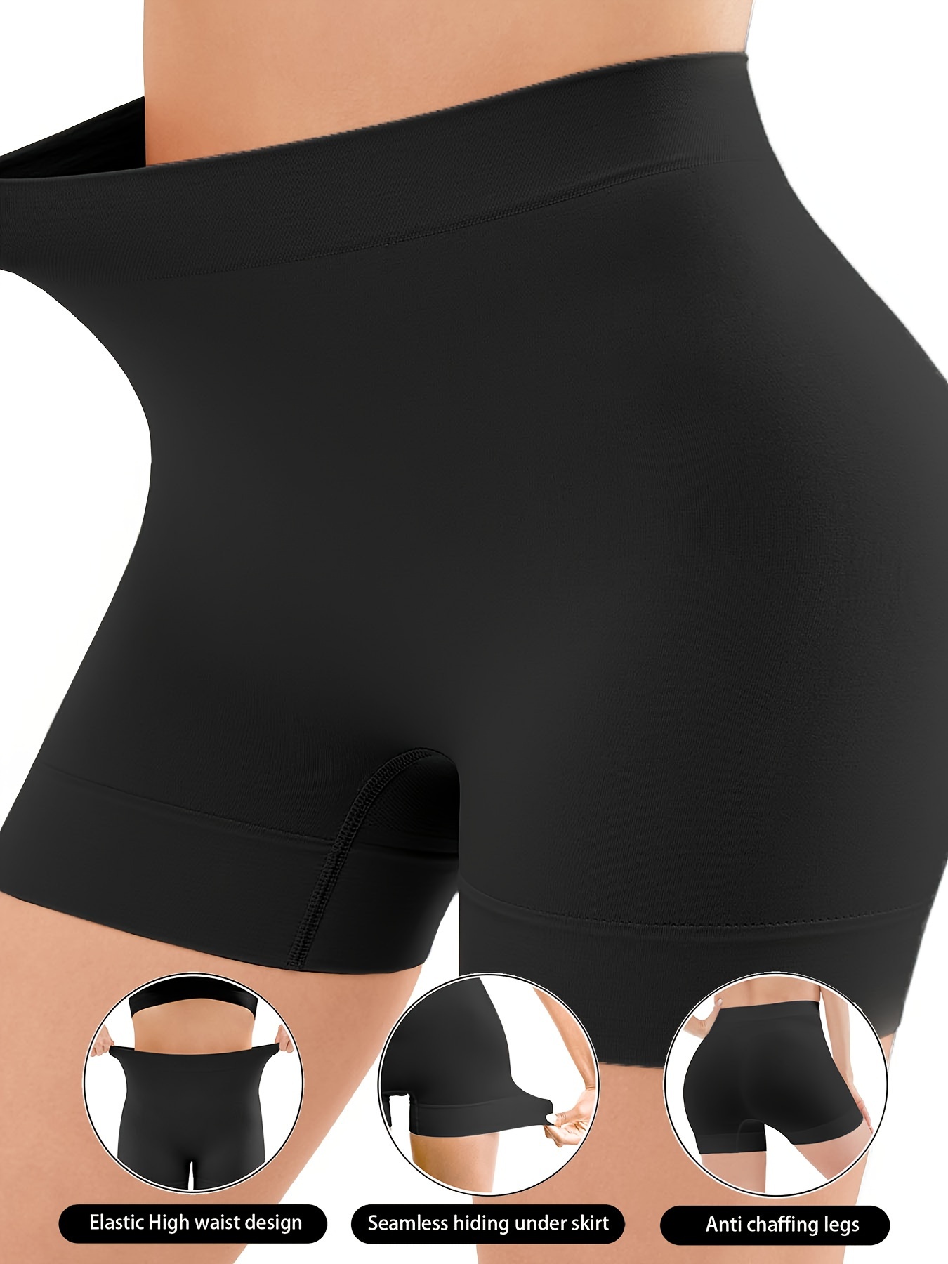 Buy Women's Seamless Cotton Spandex Underwear Stretch Boy Leg Boy Shorts  Panties for Women Free Size 28 Till 34 Online at desertcartSeychelles