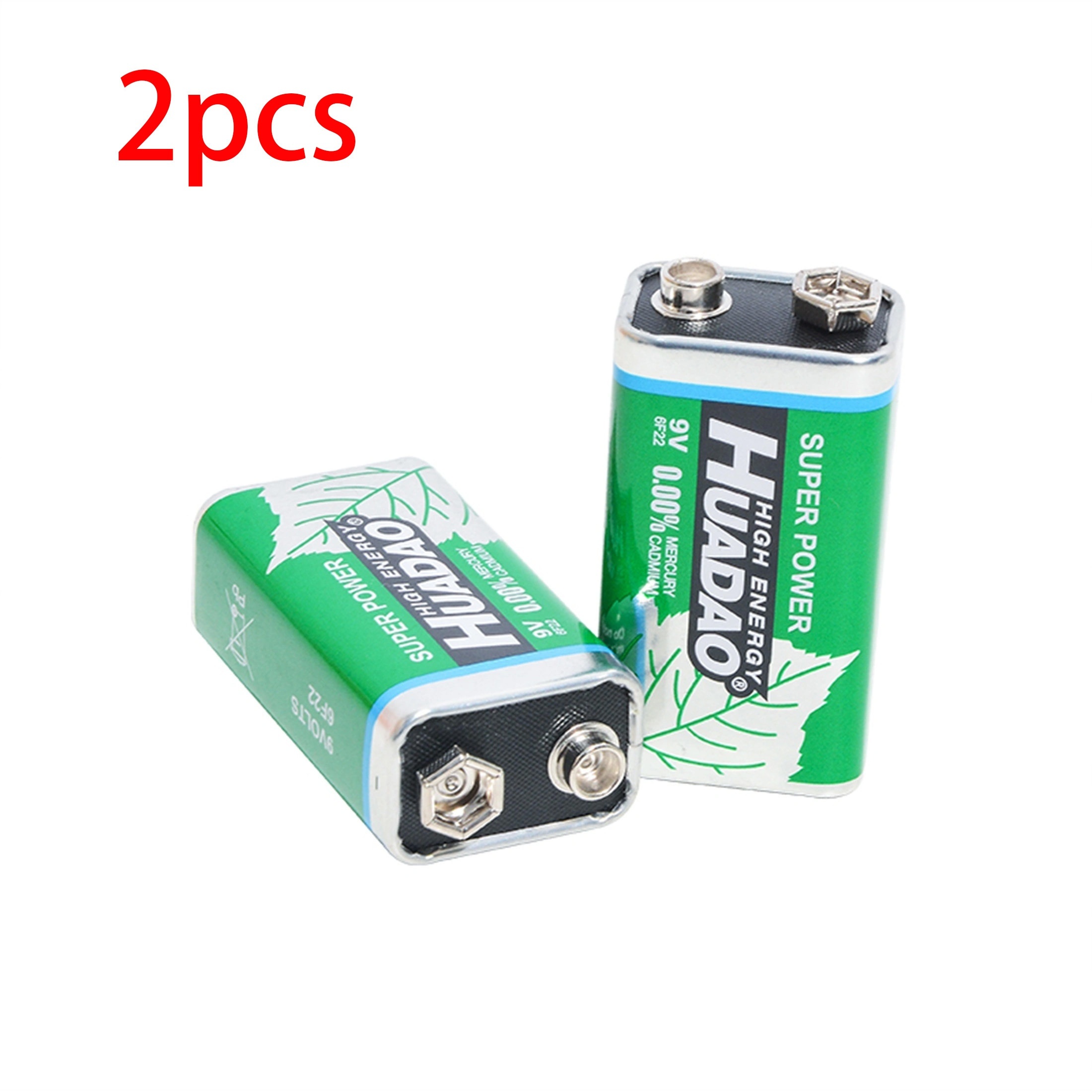 

9v Battery Square 9v Square Battery Carbon Battery Suitable For Microphones, Etc