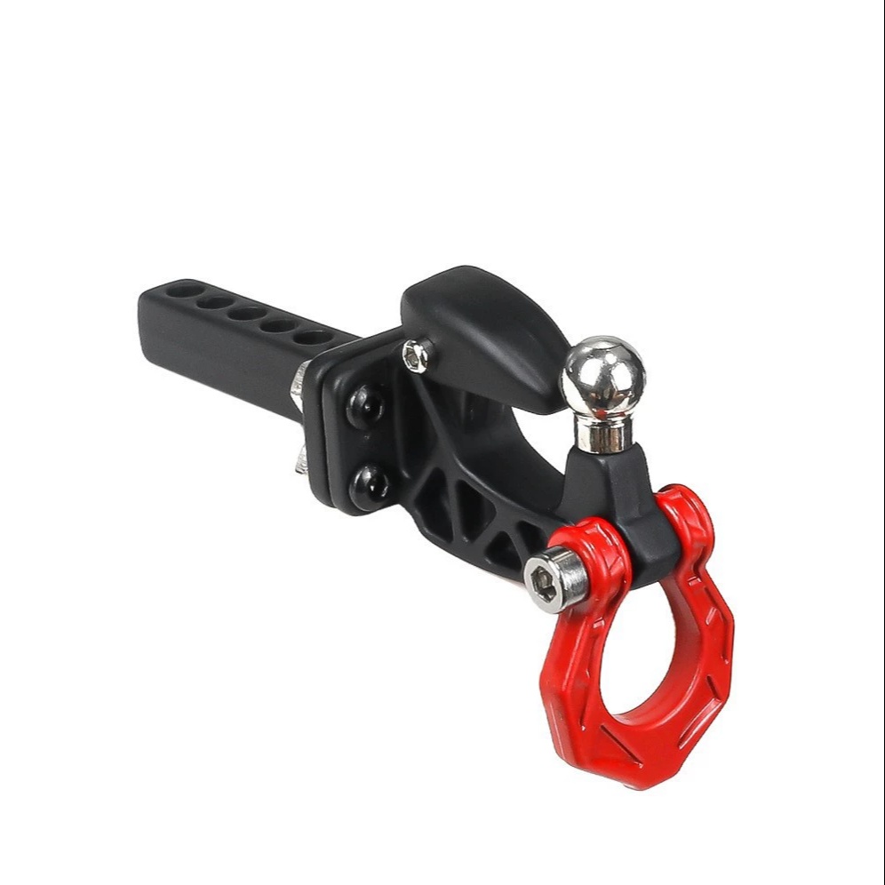 Image of Epinon Metal Adjustable Rc Trailer Hitch Tow Hook For Trx4 Scx10 1/8 1/10 Crawler Truck Upgrade Additions