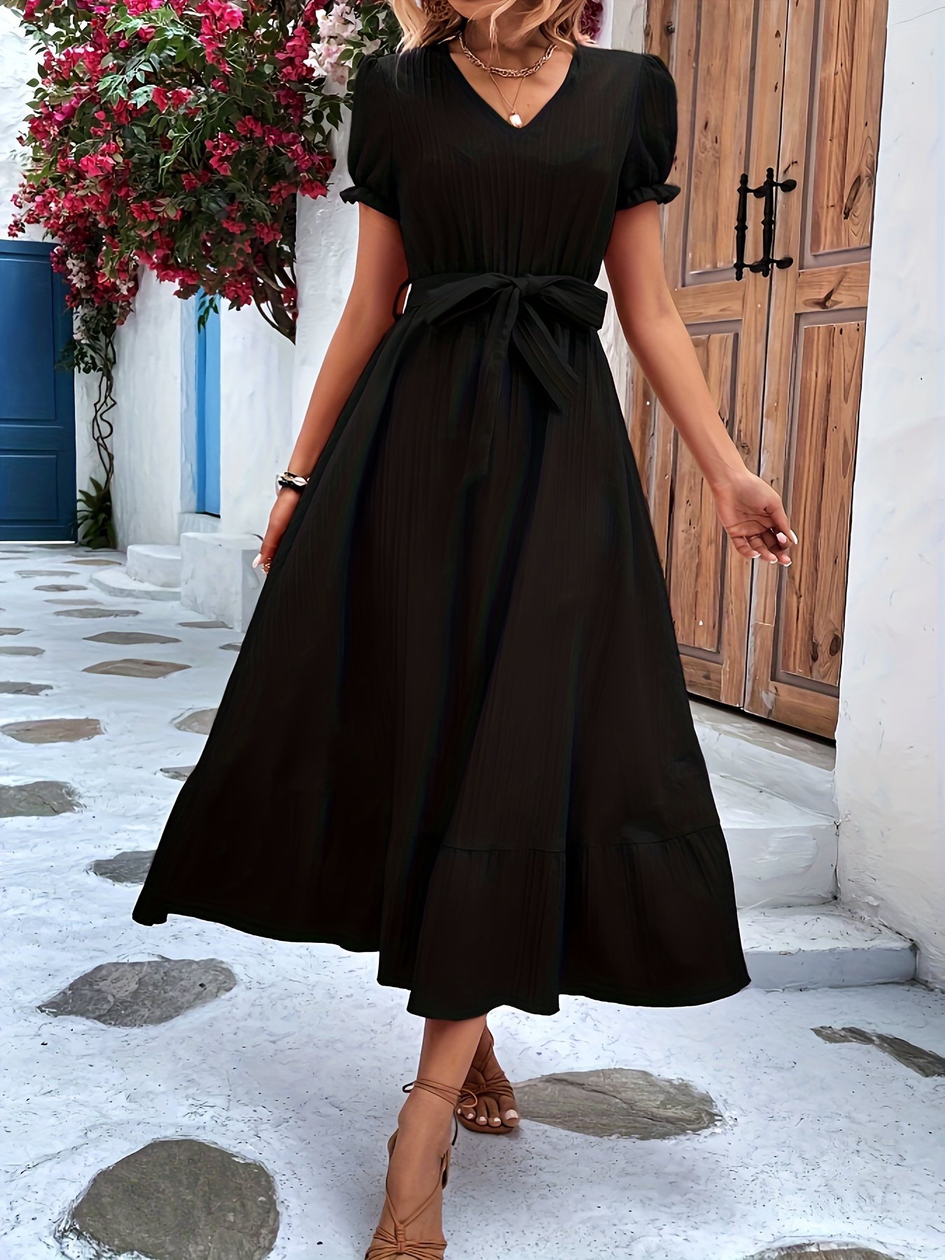 Swing Dress - Free Shipping On Items Shipped From Temu United Kingdom