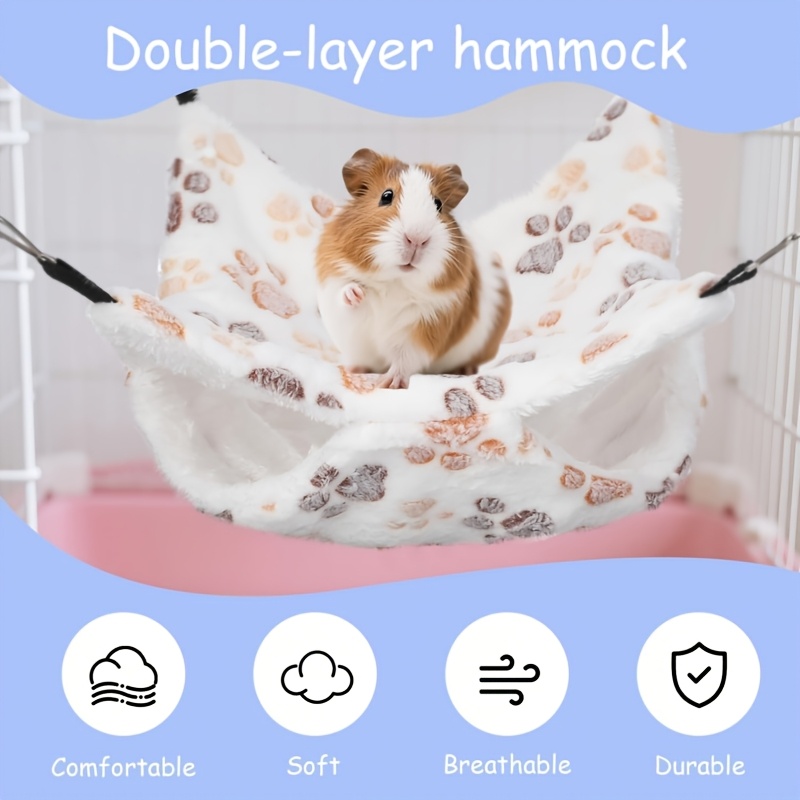 Single-Pack Double-Layer Small Animal Hammock