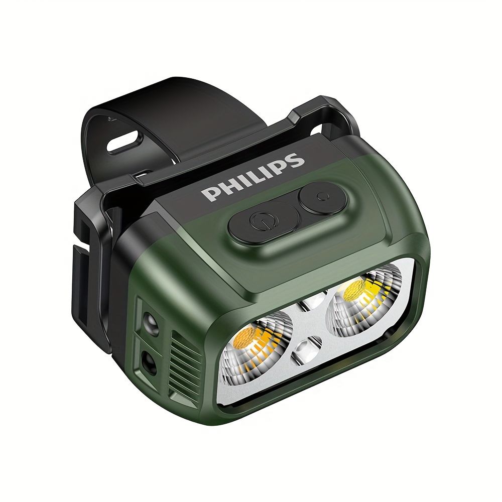   bicycle headlamp camping light yellow and white   lighting multi level adjustment   switch waving to light up outdoor lighting hiking non picky model universal version with red and blue lights large capacity battery