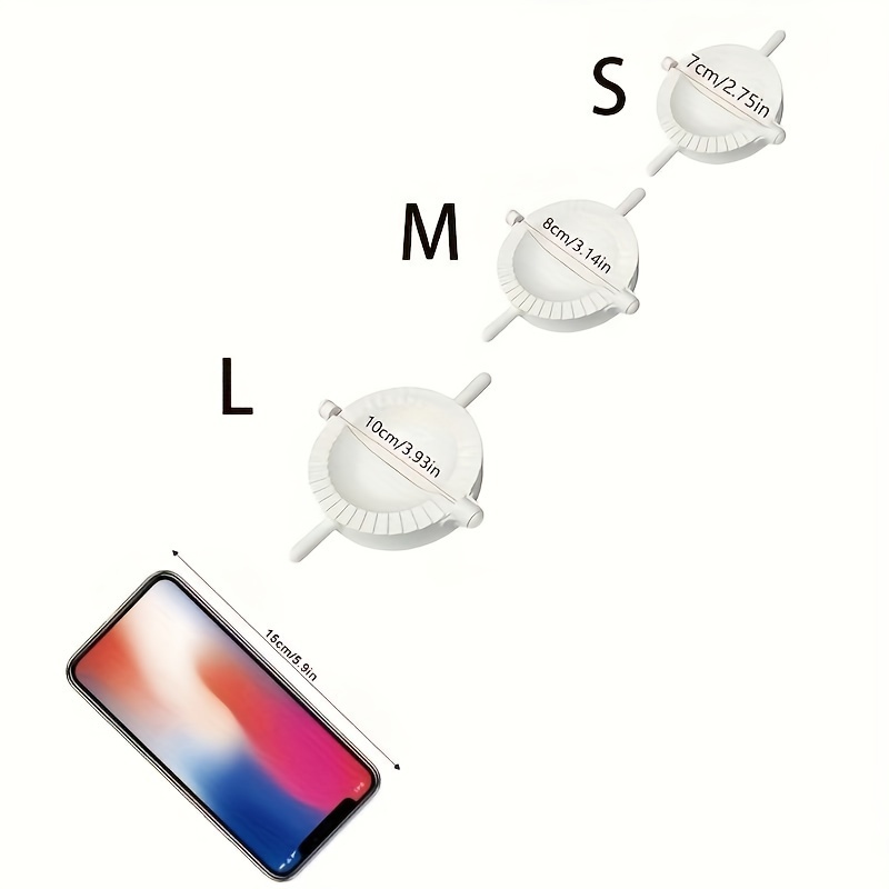 3pcs Dumpling Molds Used For Making Handmade Pies, Dumplings, Dough Presses, Pastries And Kitchen Gadgets