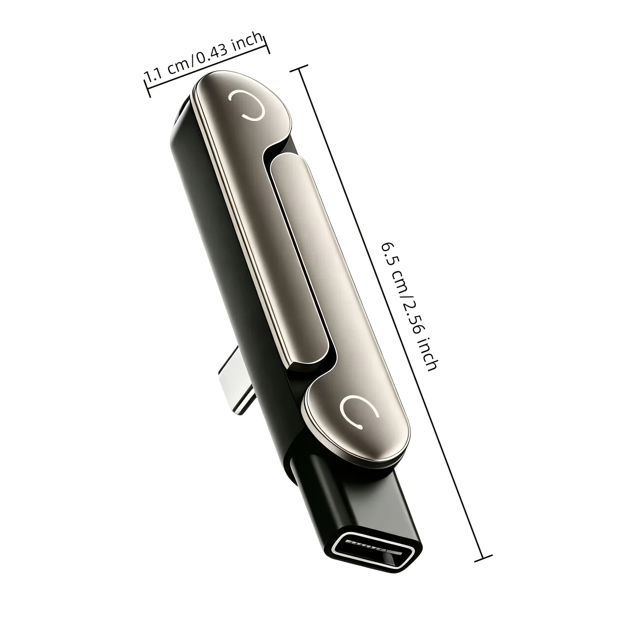 3pcs invisible bracket adapters type c and 2pcs dust plugs combination fast charging Product details 1