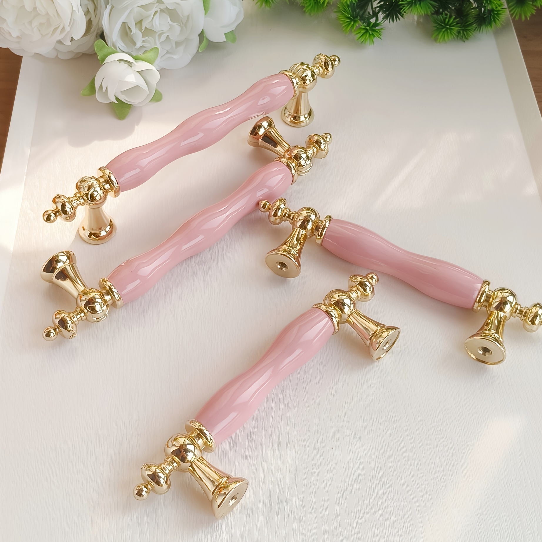 slim fit dress slacks Boahaus Set of 10 Modern Cabinet Knobs – Gold, Crystal, Rose Gold