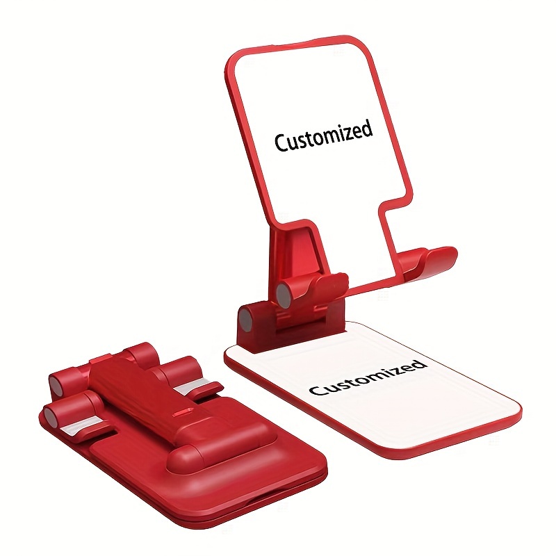 TEMU -degree Rotating Desktop Phone Holder, Metal Base, Universal Phone And Tablet Holder, Customization, Hospital And School Customization, Picture