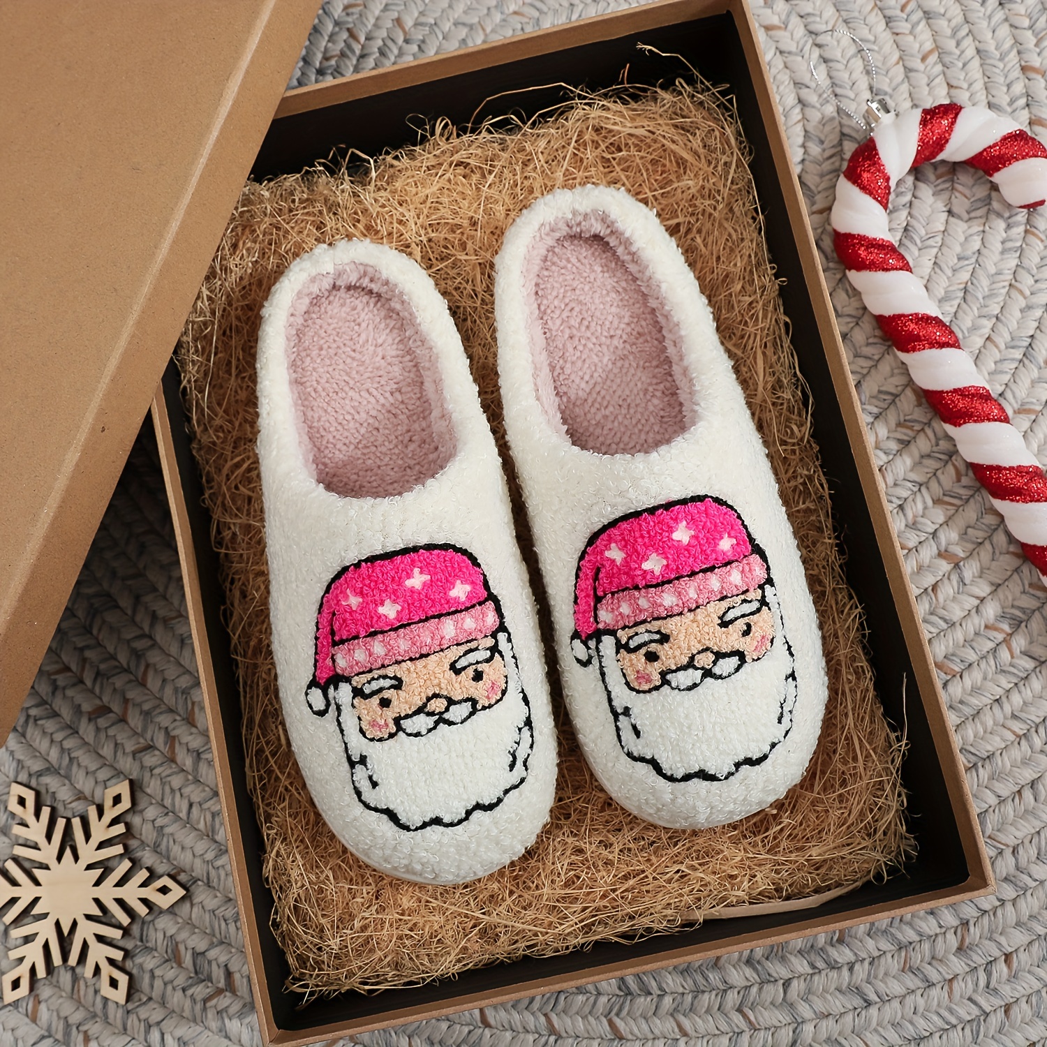 

Slippers For Christmas - -on Tpr , Insole And