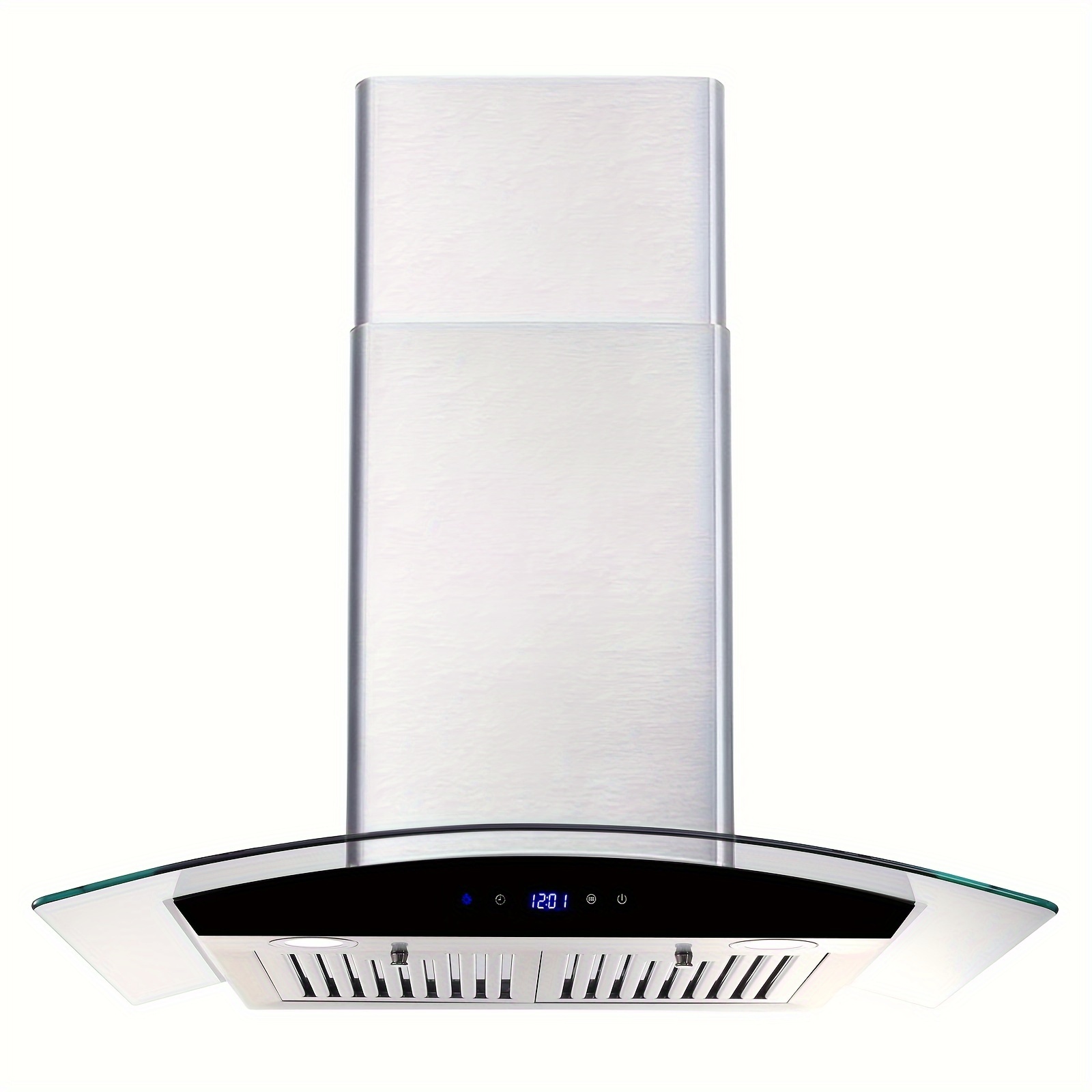 

Range Hood 30 Inch, Wall Mount Kitchen Hood With Ducted/ductless Convertible Duct, Stainless Steel Chimney And Baffle Filters, Fan Timer, Led Lights, 3 Usgd1875b