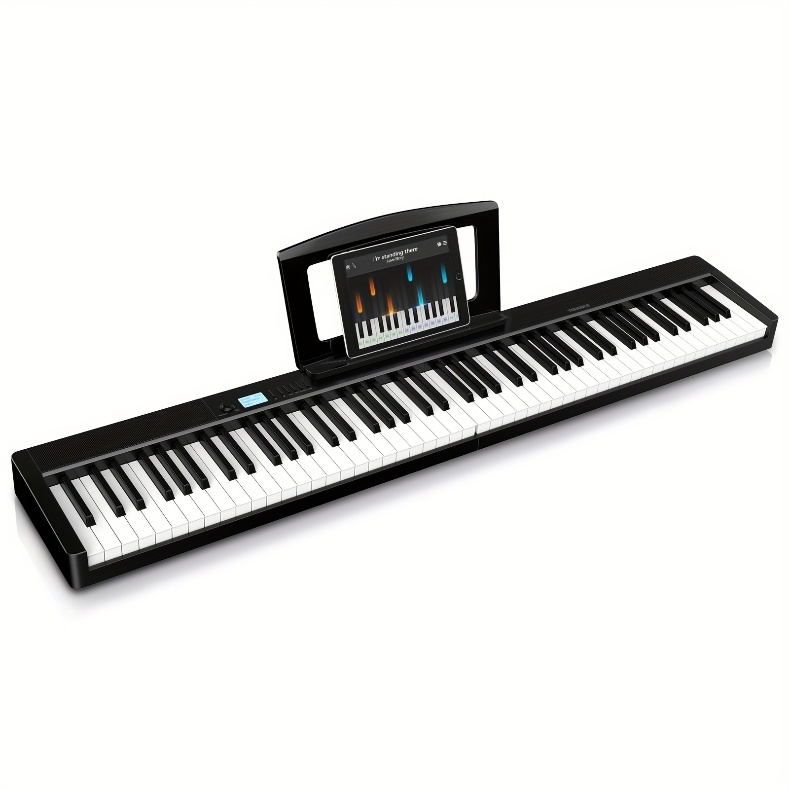 piano keyboard 88 key full size weighted folding Temu