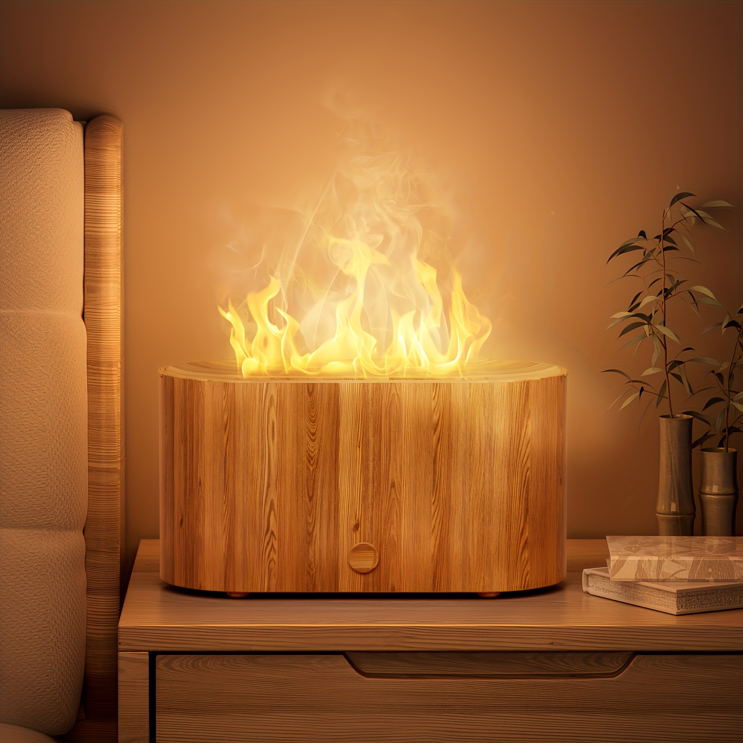 7   effect humidifier aroma diffuser with essential oil   usb powered   operation ideal for home office and ambient lighting perfect bedroom gift aroma diffuser and humidifier   0