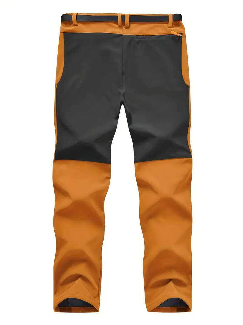 Rdruko Pantalon Randonnée Homme Imperméable - Séchage Ultra Rapide, Stretch 4 Directions, Cargo 5 Poches - Idéal Trekking, Escalade, Outdoor