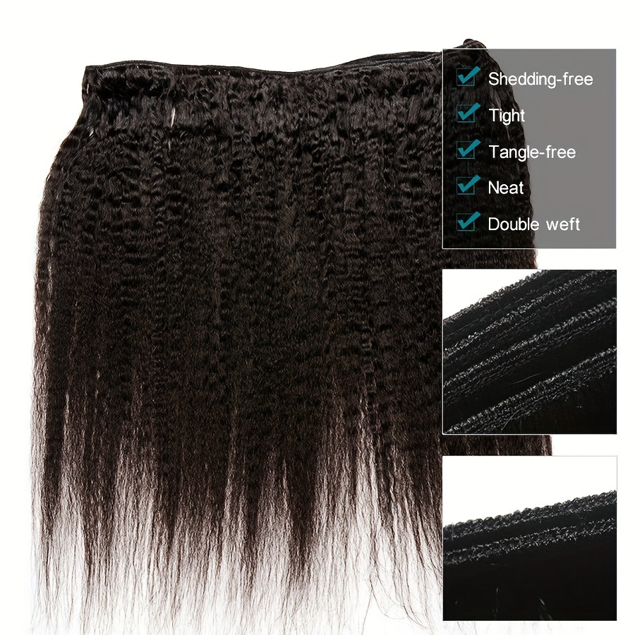   straight bundles human hair bundles 100   brazilian   straight 3 bundles for women natural   details 3