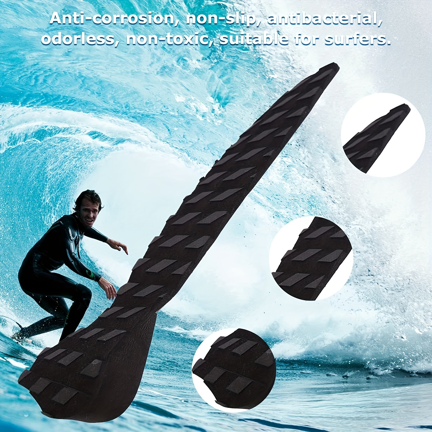 Anti slip Surfboard Traction Pads Eva Deck Grip - Temu