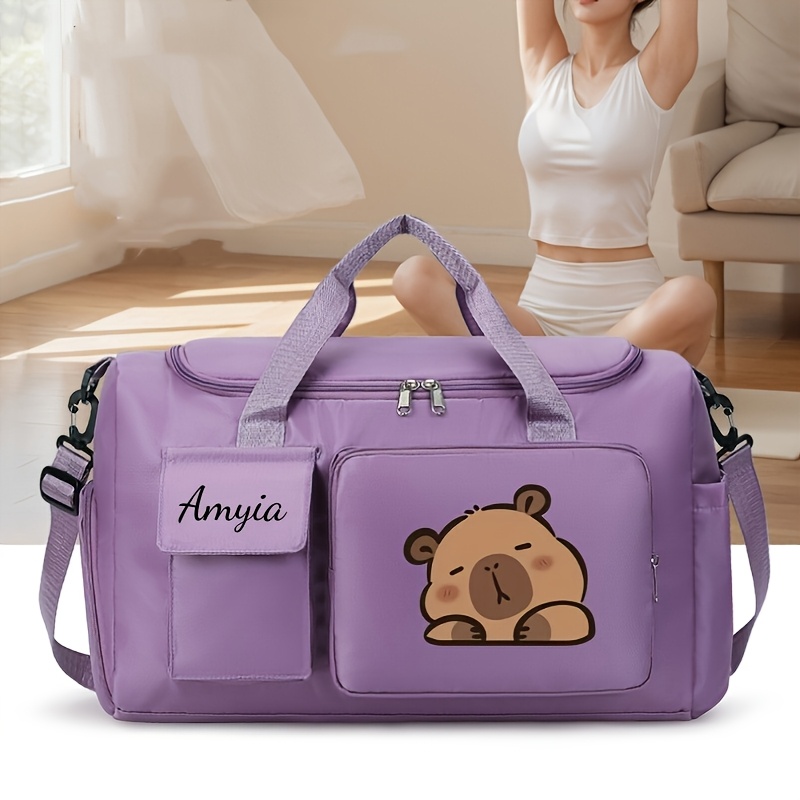 Customizable Large-Capacity Multi-Functional Handbag for Travel