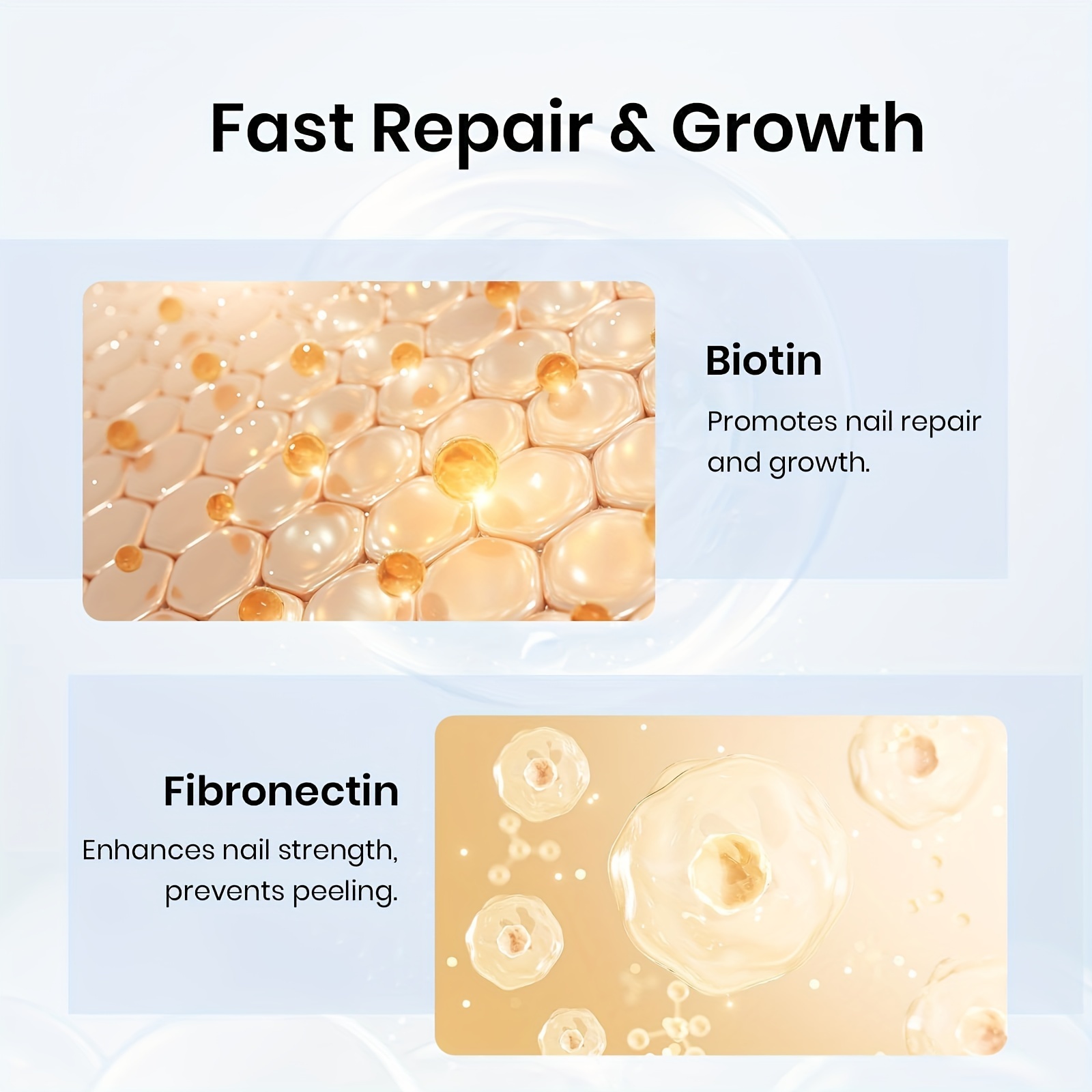 Keratin 3 Day Growth Nail Serum 10ml Formaldehyde Free Nail