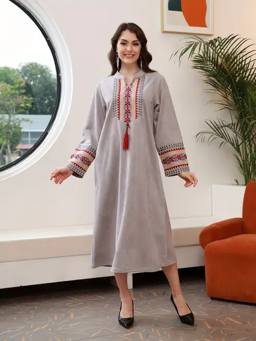 stylish ribbon embroidery designs on dresses Latest Stylish Ribbon Flowers thread work dresses