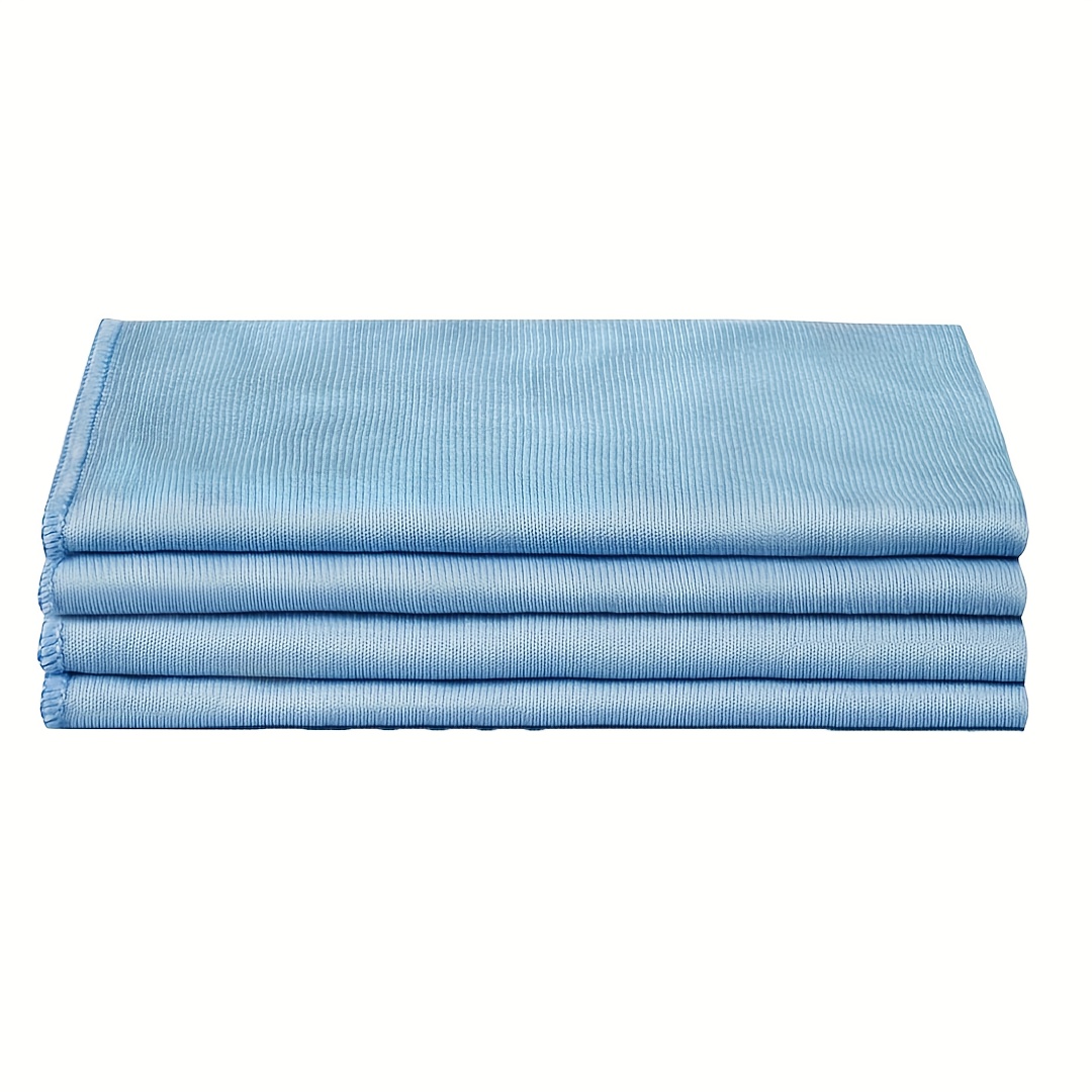TEMU 16x16 Inch Microfiber Cloths For Cleaning Glass , Suitable For Windows And Stainless Steel Surfaces, As Well As Mirrors, Windshields, Computer
