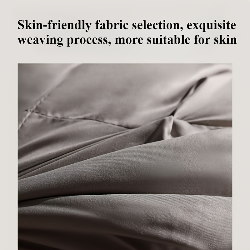 2/1pc Luxury 5-Star Hotel Quality - Deep Sleep Neck Support, High-Density Non-Drooping All-Season with Satin Cover, 100% Polyester Filling, Hand Wash & Vacuum Compression Packaging for Home Decor
