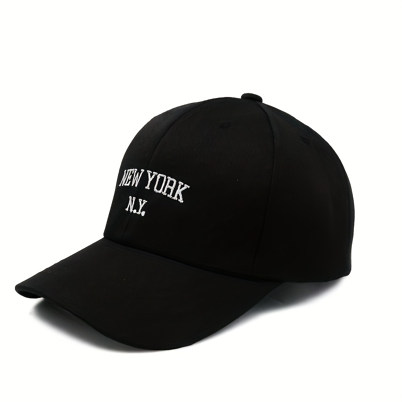 Casquette Rothco Ajustable, Lettres 3D Blanches Sur Fond Noir - Unisexe, Idéal été Comme Hiver