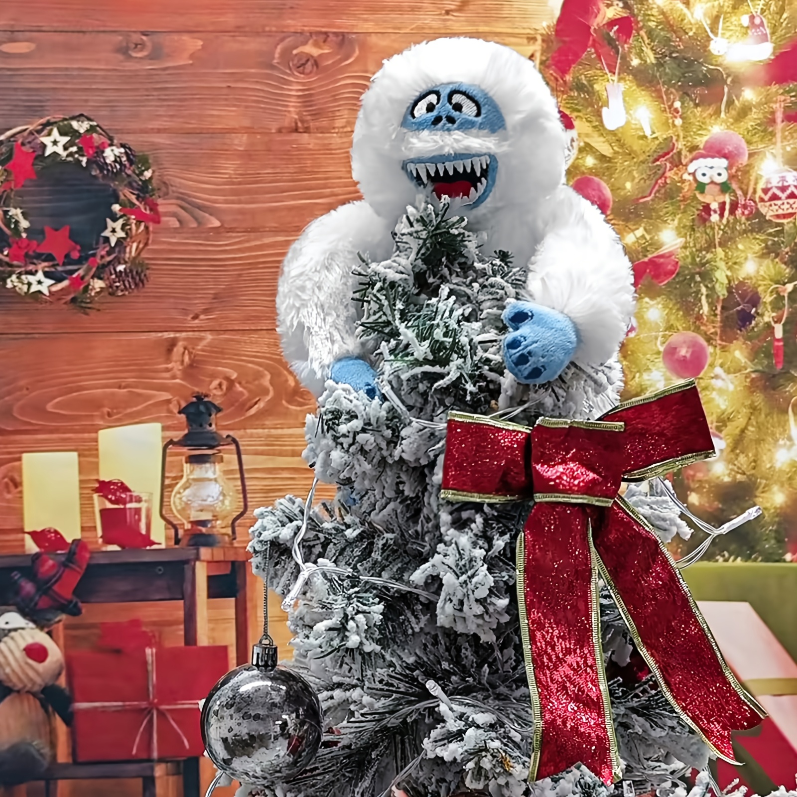 

Christmas Tree , Snowman , , Non-electric, Battery-free, Decoration For Christmas, Halloween,