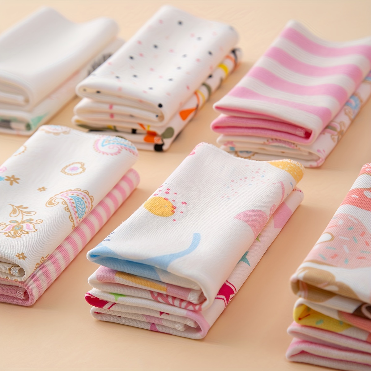 16pcs Mini Eggs Soft Youngsters Bibs Set