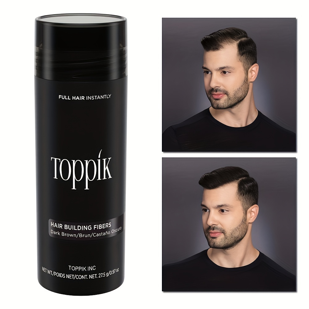 

Hair Building Fibers, Fill In Fine Or Thinning Hair Instantly Thicker, Fuller Looking Hair For Men & Women