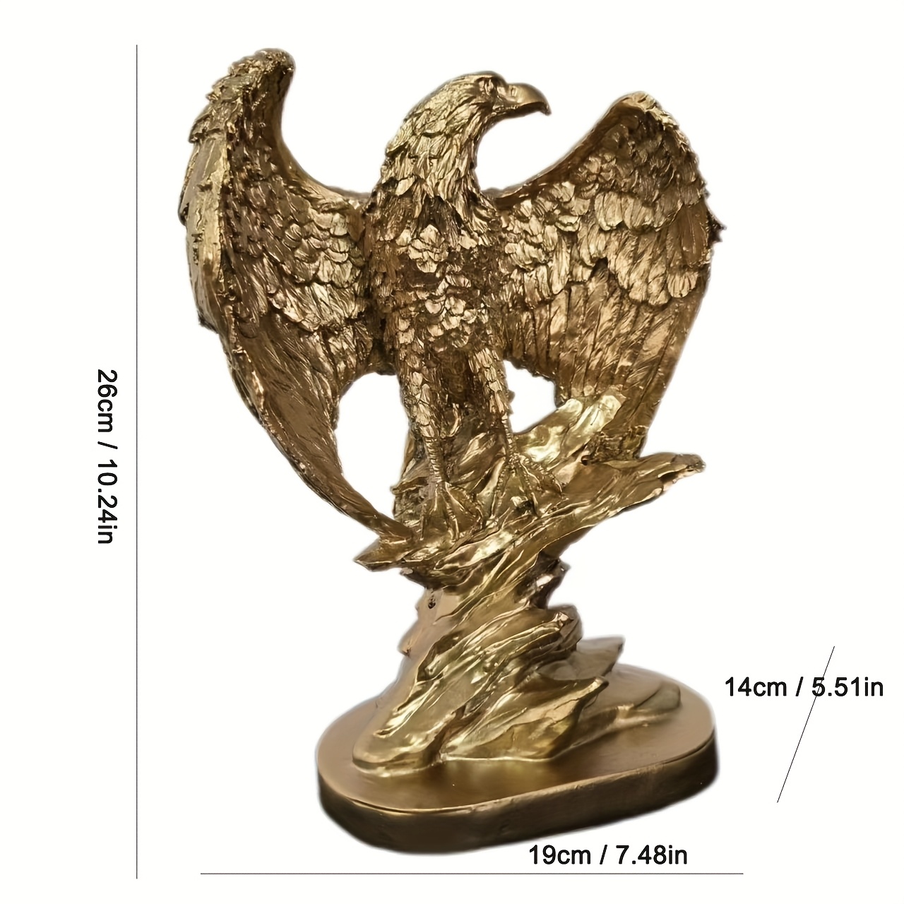 E-shop 1 Stück Sammlerfigur -Statue für Zuhause oder Wohnzimmer-Dekoration | Ideales Geschenk für Männer | Vielseitige Deko für Innen und Außen | für