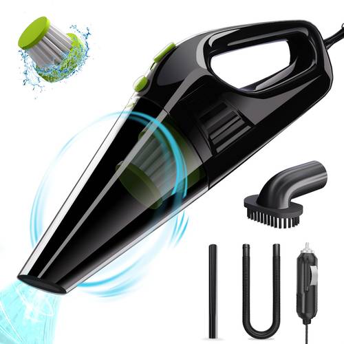 high power high suction wet dry car vacuum cleaner handheld multi functional portable corded no battery for cars and small spaces