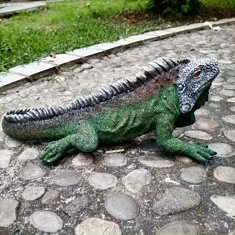 大型リアルなトカゲレプティルのフィギュア リアルな爬虫類レイアウト