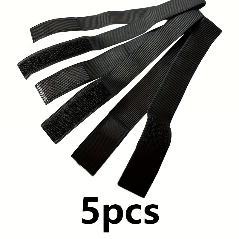 5pcs/set Seamless Elastic Wig Bands, Quick Melting For Lace Frontal, Perfect Edge Control To Hairline Look