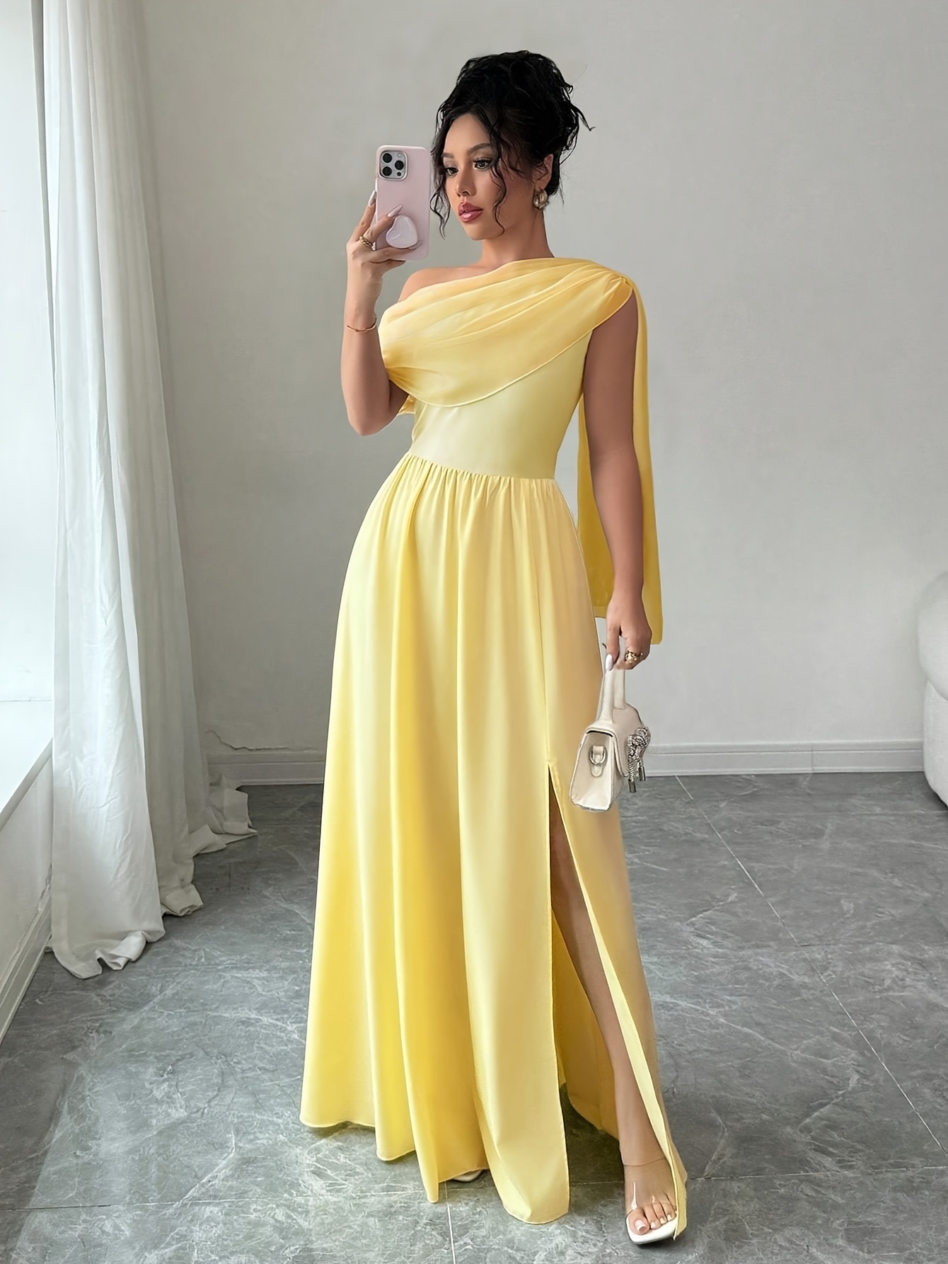 festival bridesmaid dresses Michelle Dress in Glacier Blue True Red