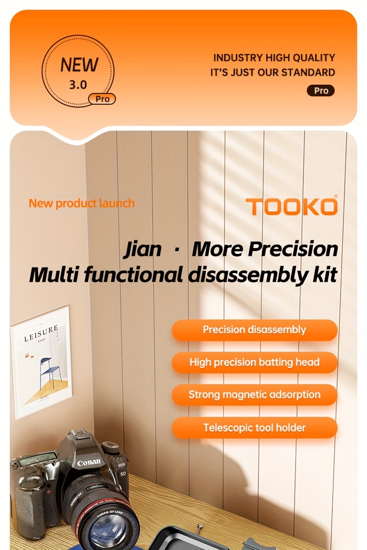 38 in 1 precision screwdriver set anti     alloy tips for glasses watches phones hex     ideal for office diy projects details 0